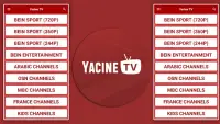 YACINE TV SPORT LIVE FREE ADVICE Screen Shot 2