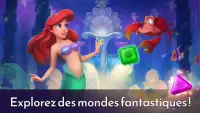 Disney Princesses Puzzle Royal : Match 3 et Déco Screen Shot 3