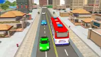 Urban City Bus Driver 3D Game Screen Shot 3