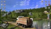 грузовой грузовик холм транспортная игра Screen Shot 1