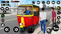 Tuk Tuk Rickshaw Games Taxi 3D Screen Shot 3