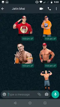 WWE stickers, status, sayings for WhatsApp Screen Shot 1