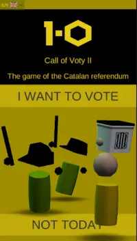 1-O Call of Voty II: The catalan referendum game Screen Shot 0