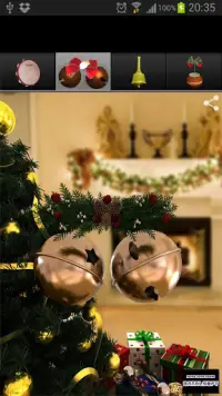 Kerstmuziek - tamboerijn, bel, jingle bells Screen Shot 0