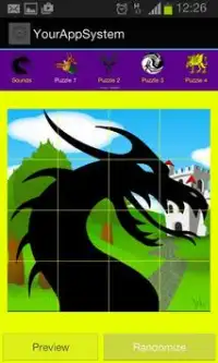 Dragon Puzzle Games Free Screen Shot 1
