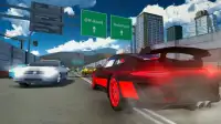 3D Sports Car Driving In City Screen Shot 2