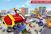 Ônibus elétrico Jogos de Vôo - Flying Bus Games 3D Screen Shot 2