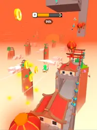Road Glider - Flying Game Screen Shot 3
