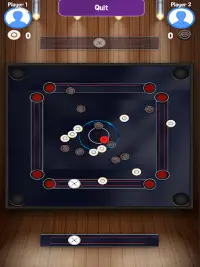 Carrom Board 3D: Multiplayer Pool Game 2021 Screen Shot 1