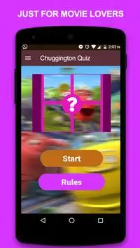 Chuggington Quiz Screen Shot 0