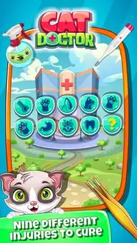 Virtual Cat Doctor: Pet Vet Games Screen Shot 1