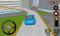 Crazy City Car Roof Jumping Screen Shot 6