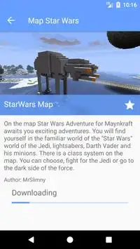 Map Star Wars for Minecraft PE Screen Shot 2