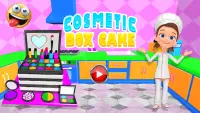 3D Cosmetic Box & Cake Maker Games for Girls Screen Shot 0