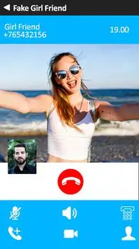 Fake Girlfriend Live Call Screen Shot 0