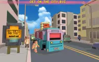Bus Simulator City Craft Screen Shot 2