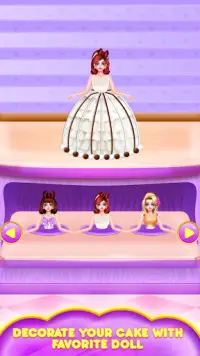 Princess Birthday Party Cake Maker - Cooking Game Screen Shot 6