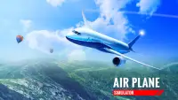 Airplane Pilot Simulator 3D 2021 - FLIGHT GAMES Screen Shot 0
