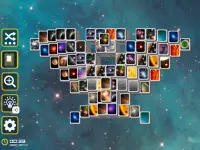 Mahjong Galaxy Space: astronomy mahjongg solitaire Screen Shot 12