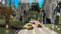Autogames 2021 3D - Autoracebaan op de snelweg Screen Shot 2