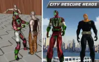 Incredible Superhero City Rescue Crime Battle Screen Shot 9