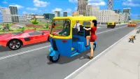 Auto TukTuk Rickshaw Simulator Screen Shot 1