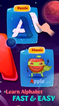 ABC Kids Games for Toddlers - alphabet & phonics Screen Shot 1