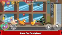 Pets Race - Fun Multiplayer PvP Online Racing Game Screen Shot 0