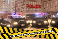 Mobil Polisi Mengejar 🚨 Perampok Kejahatan Balap Screen Shot 1