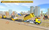 بناء الطرق المدينة - الطريق السريع بناة برو 2018 Screen Shot 1
