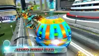 Super Robot Ball attack City Futuristic War Screen Shot 0