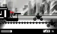 Stickman Train Shooting Screen Shot 0