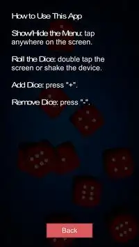 Touch Dice Free 3D Rolling Sim Screen Shot 4