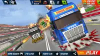 Semi Truck Crash Race 2021: New Demolition Derby Screen Shot 12