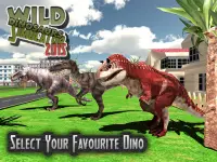 Wild Динозавр Simulator 2015 Screen Shot 6
