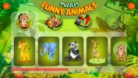 Baby puzzles: Funny animals Screen Shot 6