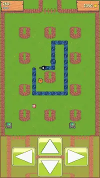 Snake VS Chomper - Retro Snake Game with a Twist! Screen Shot 4