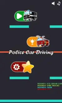 Police car games for kids free Screen Shot 2