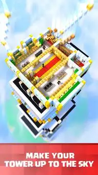 Idle Block Craft - Tower of Babel Screen Shot 2