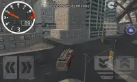 Fire Truck City Driving Sim Screen Shot 7
