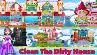 Winter Princess House Cleaning Screen Shot 0
