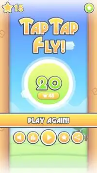 Tap Tap Fly! (Tappy Arcade Game) Screen Shot 2