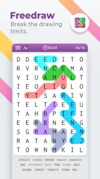 Word Search Colorful Screen Shot 4