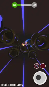 Ball Fall Extreme - Colorful Void Drop & Dodge Screen Shot 1
