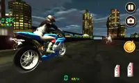 Motor Biker City Driving Screen Shot 7