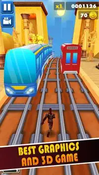 Subway Iron Hero Man Running Clash 👊🔱 Screen Shot 7