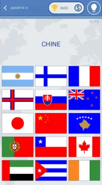 Les drapeaux du monde Quiz Screen Shot 6