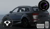Luxury SUV Audi Q7 City Area Screen Shot 1
