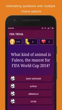 FIFA Trivia Screen Shot 2