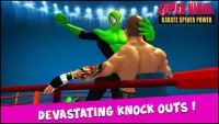 Super Ninja Karate Spider Power Ring Fighting 2020 Screen Shot 3